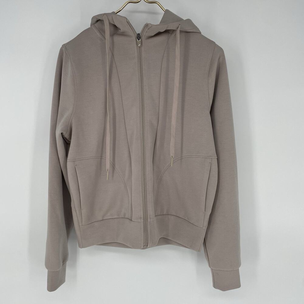 Recreation by Thread & Supply Beige Zip Hoodie Women's Small NWT